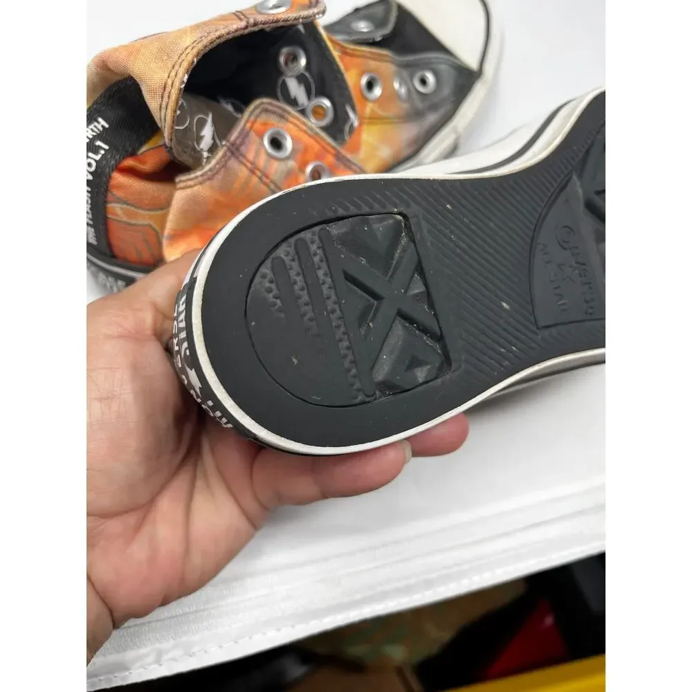 Converse DC Comics Rebirth The Flash Vol. 1 Mens 4 Wo's 6 Pre-Owned with Stain - Picture 15 of 15
